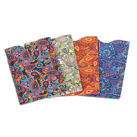 Paisley RFID Credit Card Sleeves 